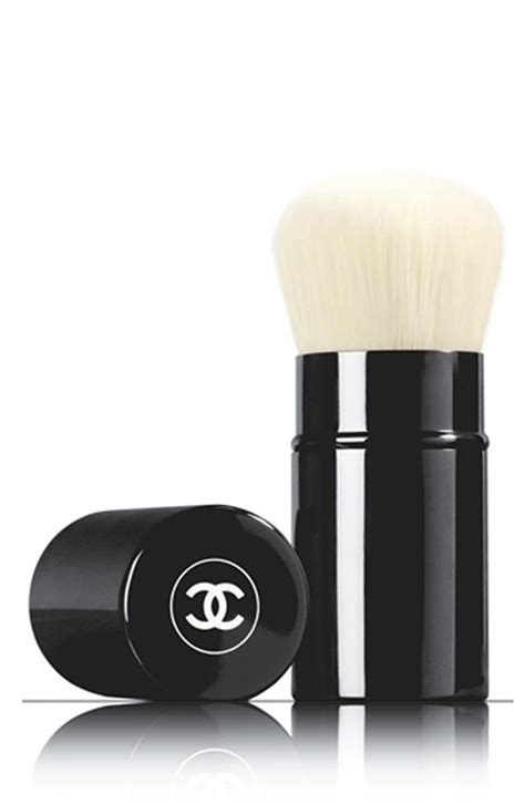 chanel eyeliner brush review|Chanel retractable kabuki brush.